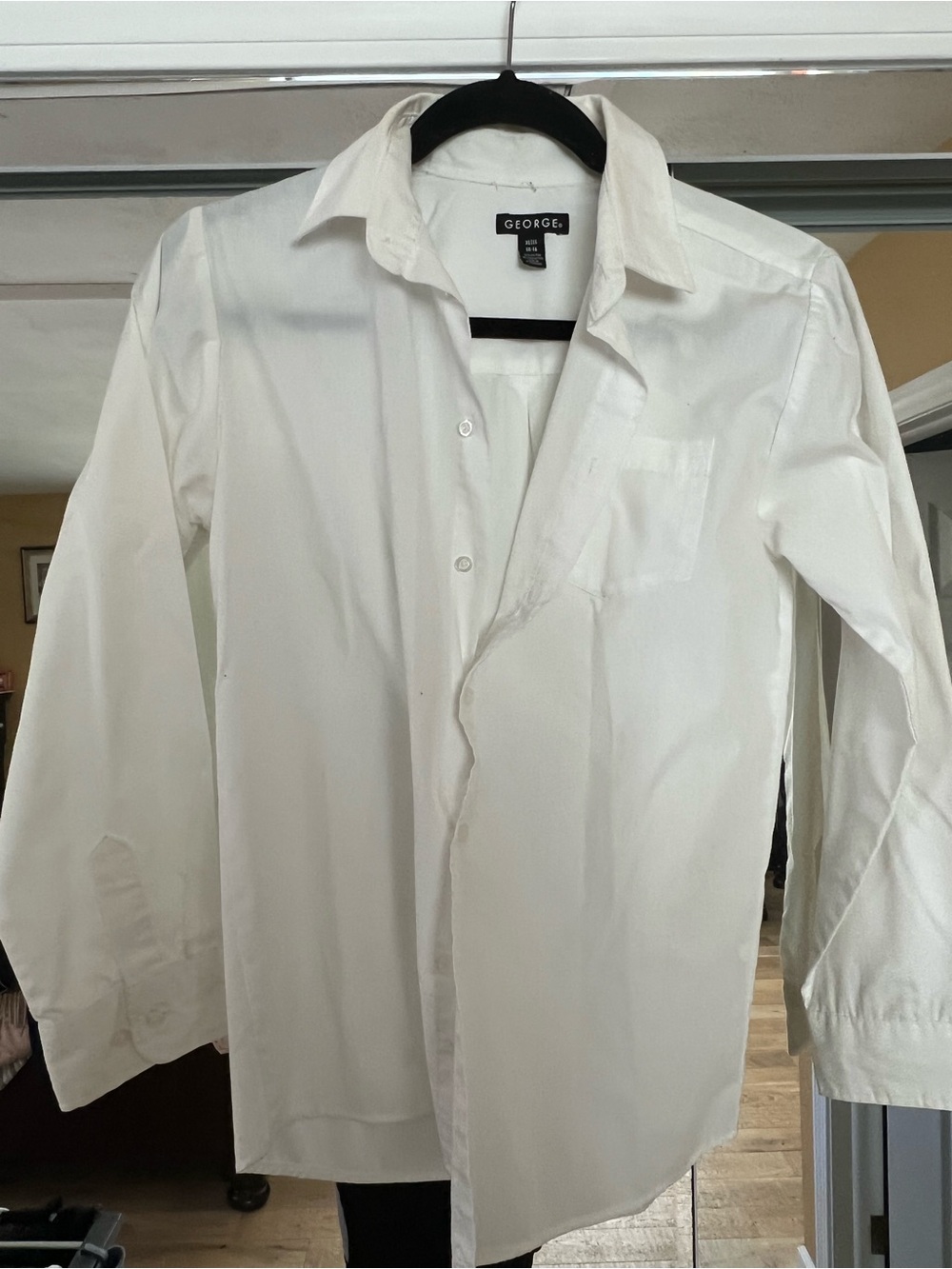 George White Long-Sleeve Dress Shirt